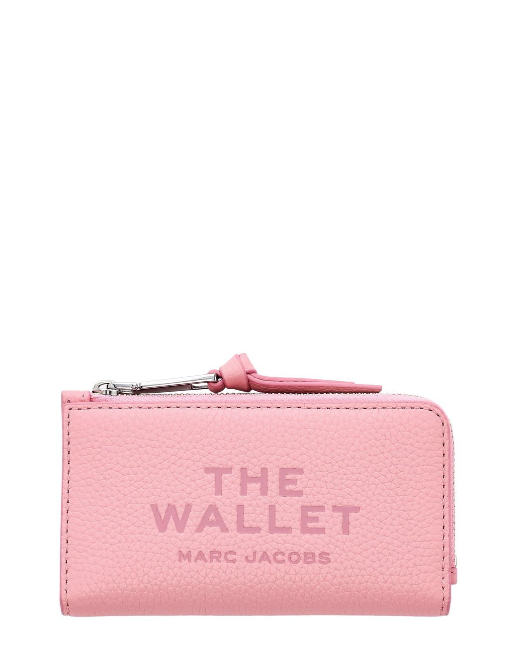 Marc Jacobs Pink The Medium Flat Leather Wallet