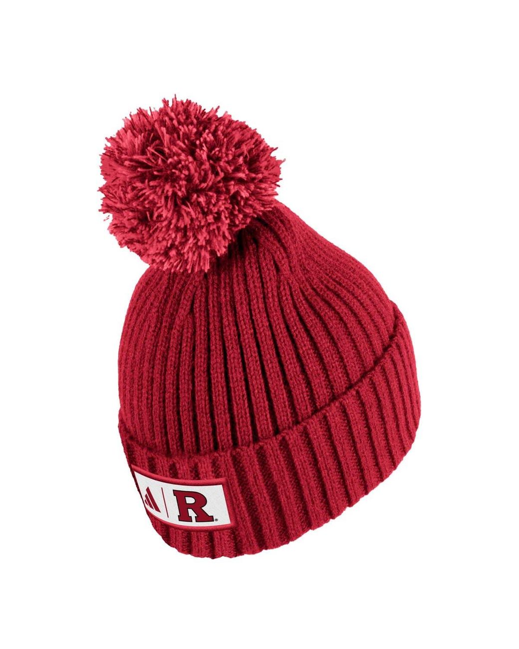 Adidas Men's Red Louisville Cardinals 2023 Sideline COLD.RDY Cuffed Knit Hat with Pom - Red