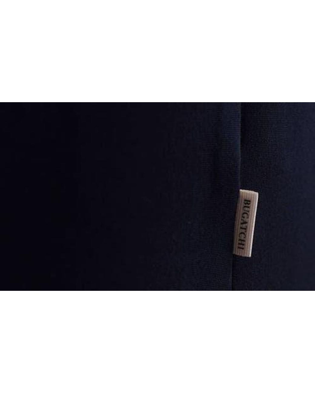 Bugatchi Blue Solid Quarter Zip Pullover for men