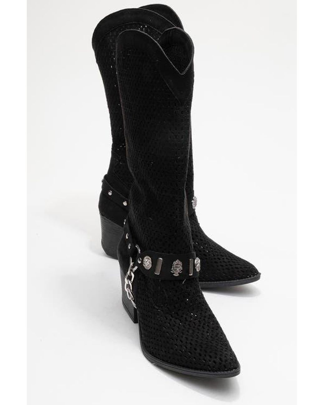 Pummer Boot Prologue Shoes Lumen Block Heel Summer Boot in Black | Lyst