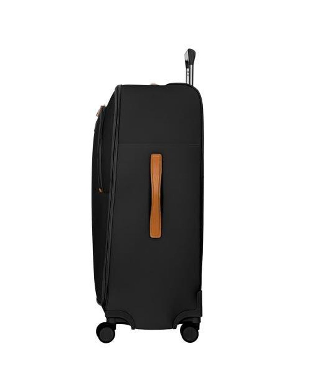 Bric's Black Firenze Softside 30 Large Checked Compound Spinner Luggage