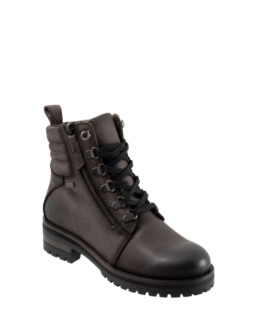 Softwalk® Black Everett Combat Boot