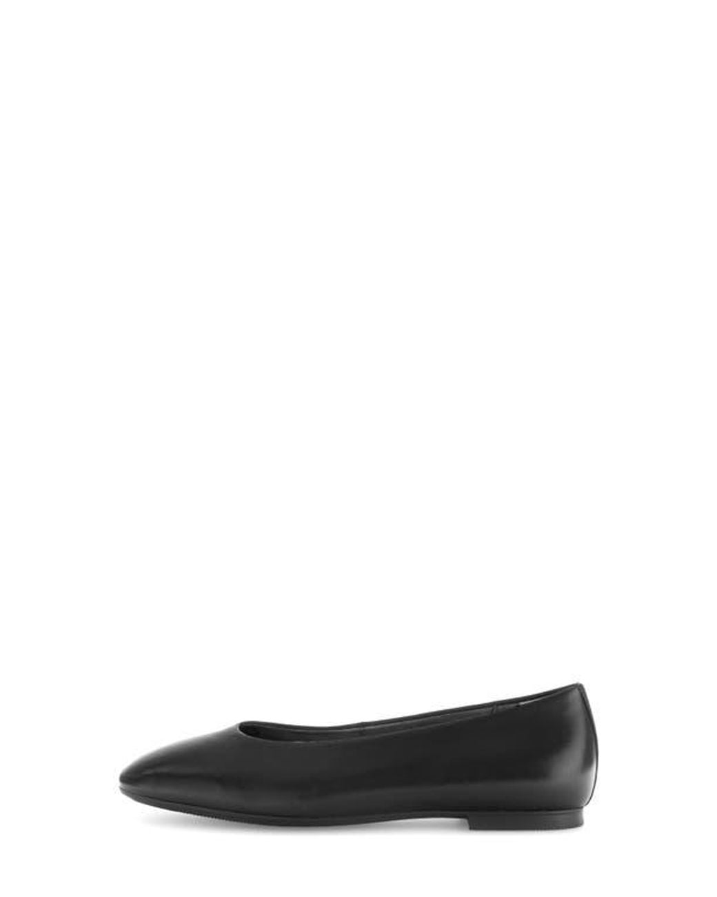 Gabor Black Square Toe Ballet