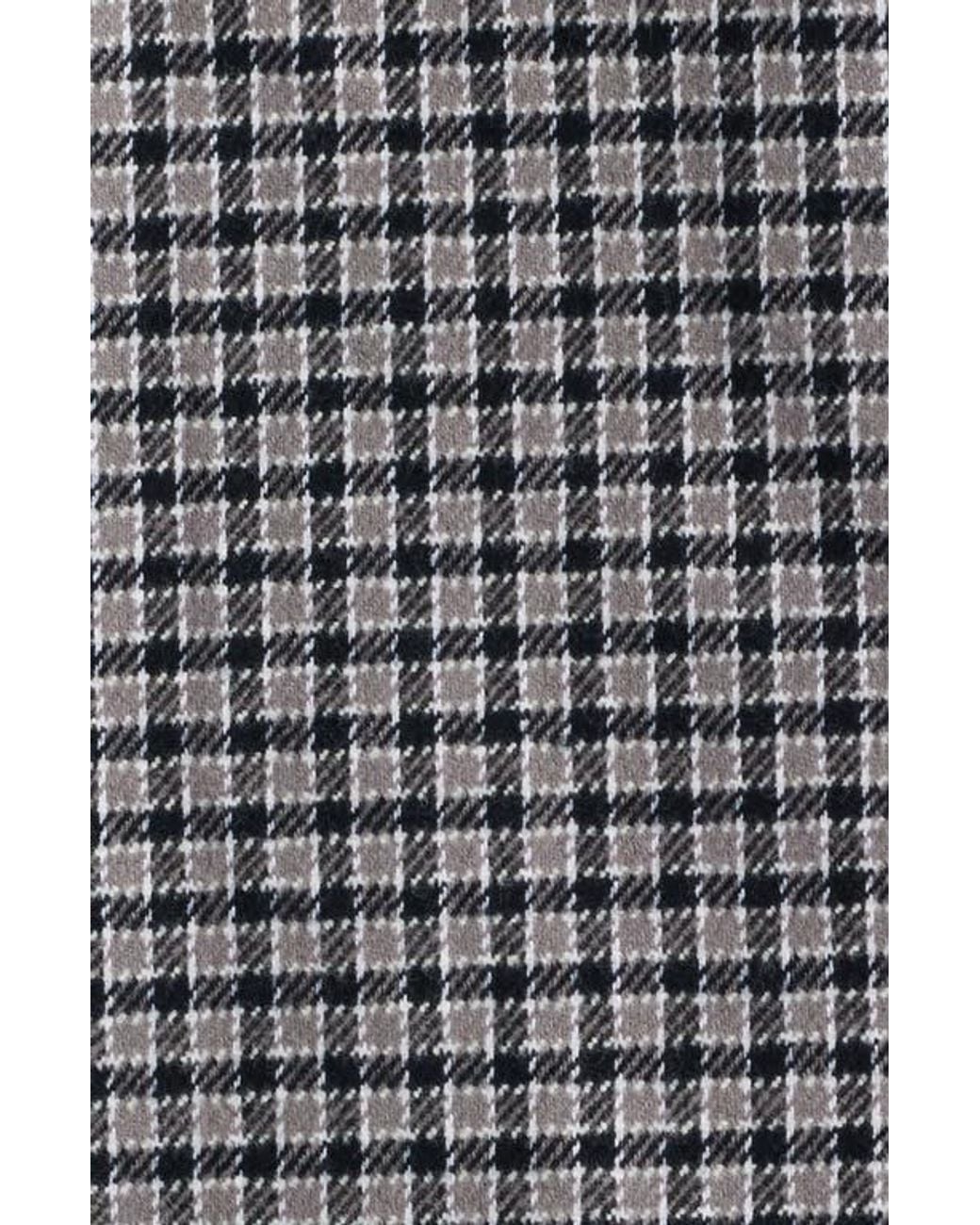 Dickies Gray Hendersonville Classic Fit Check Brushed Cotton Button-Up Shirt for men