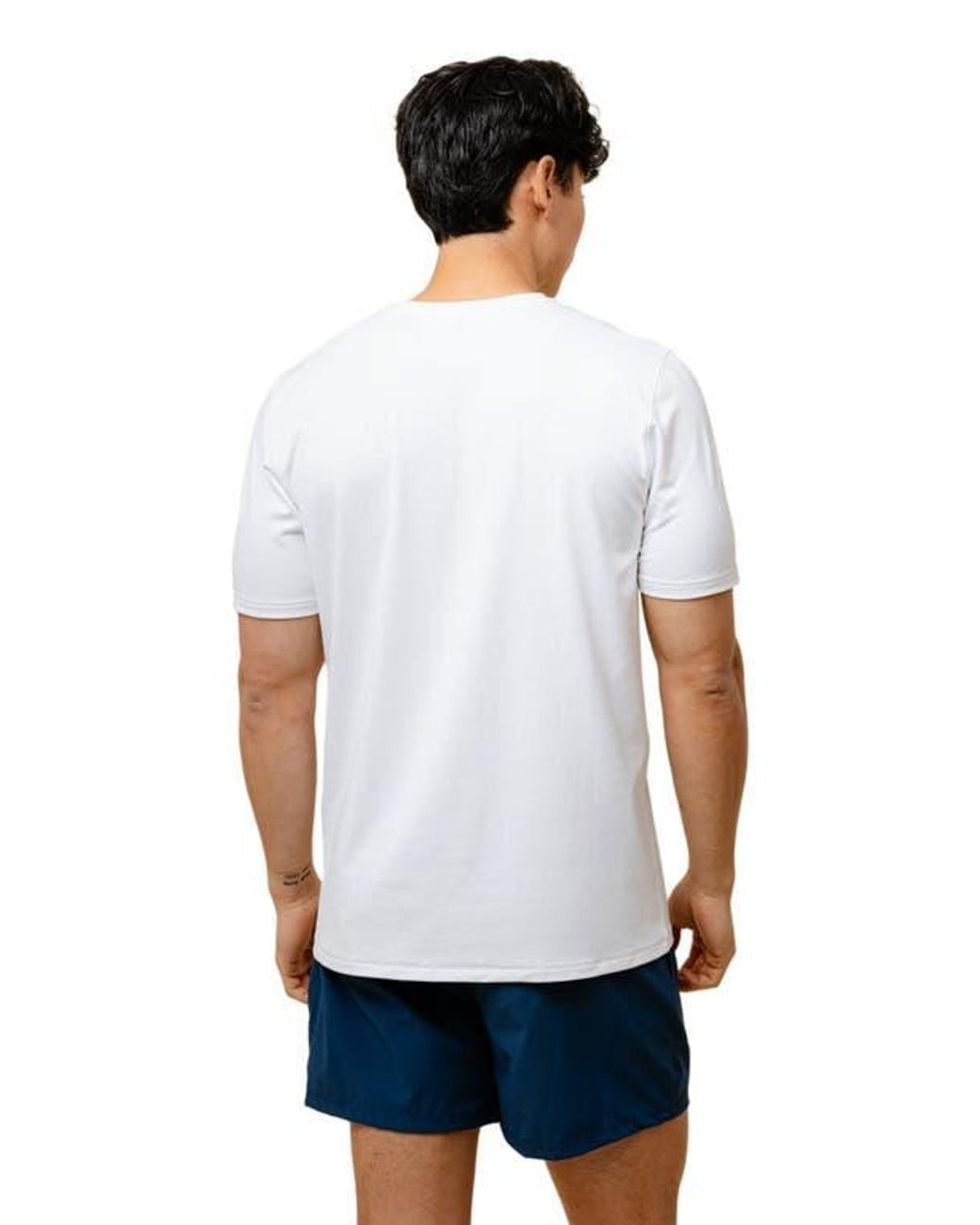 while on earth™ White Range Tee for men