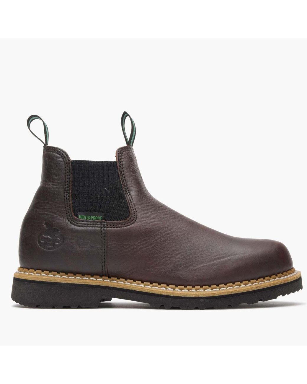 Georgia Boot Brown Waterproof High Romeo Boot for men