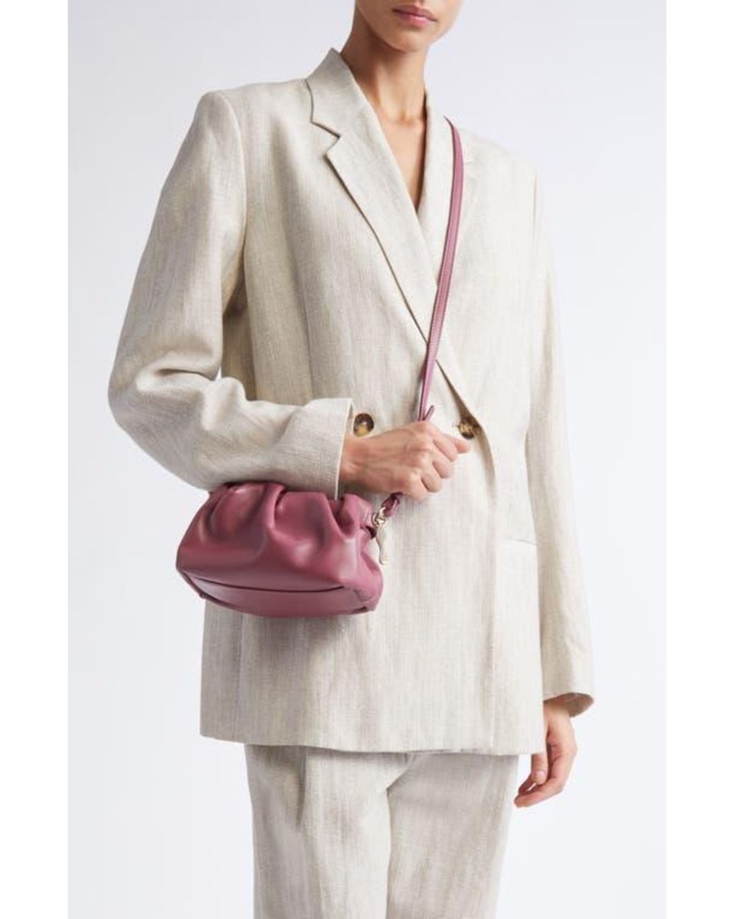 Christian Louboutin Pink Mini Eva Leather Crossbody Bag