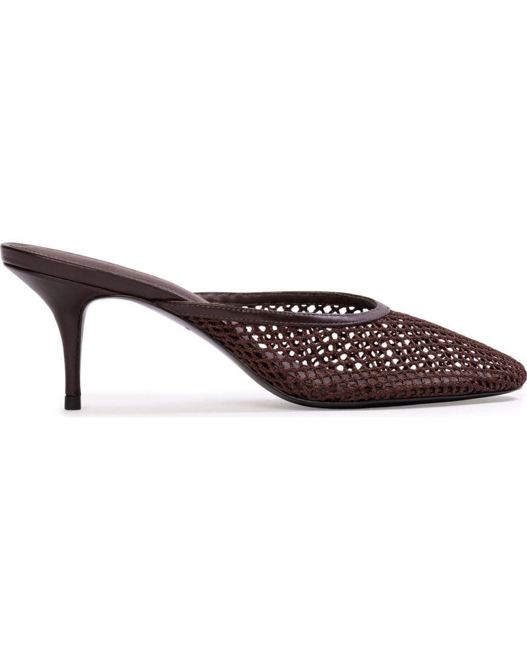 Black Suede Studio Brown Giuly 65 Mule