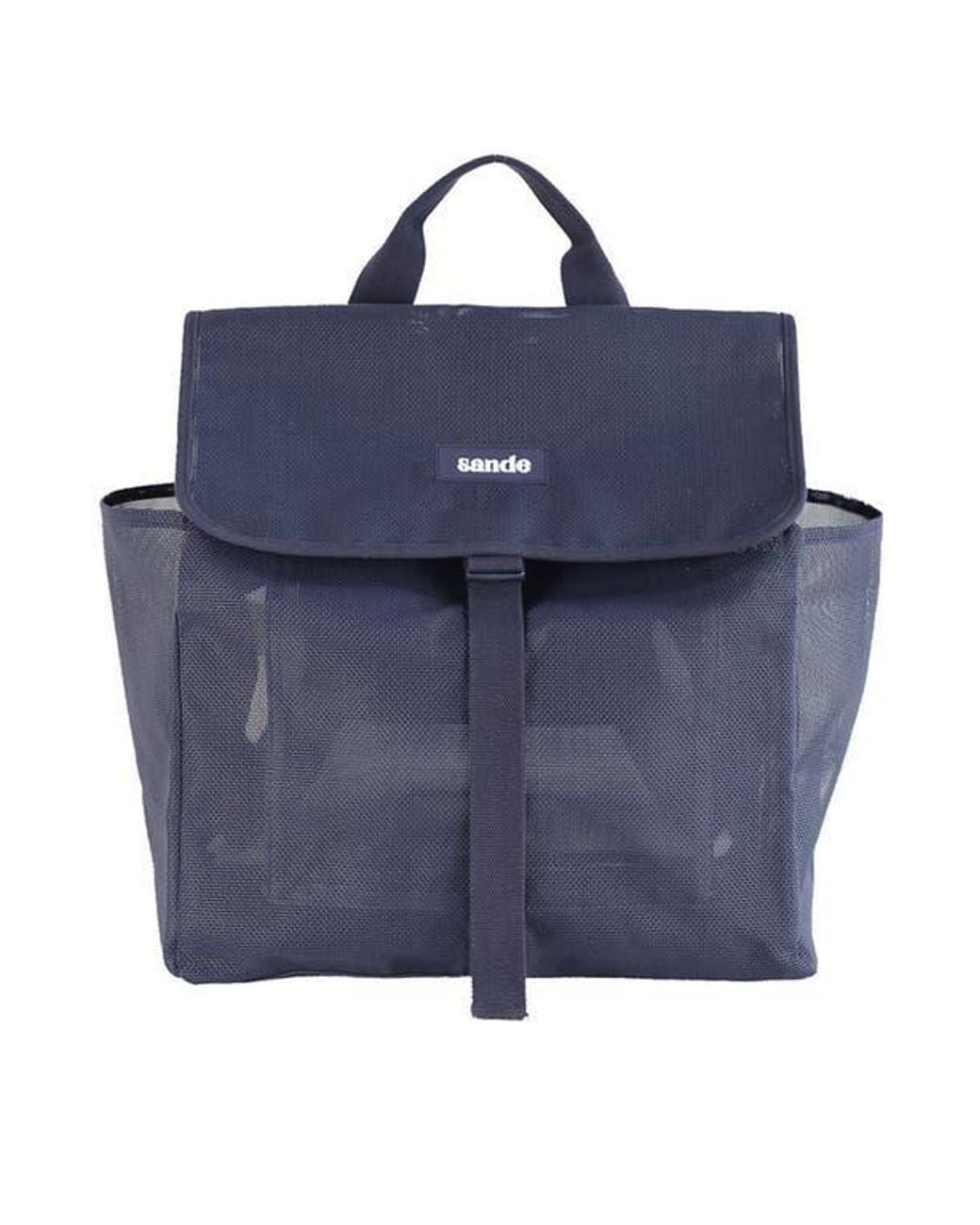 Sande Blue Beach Hauler Mesh Backpack
