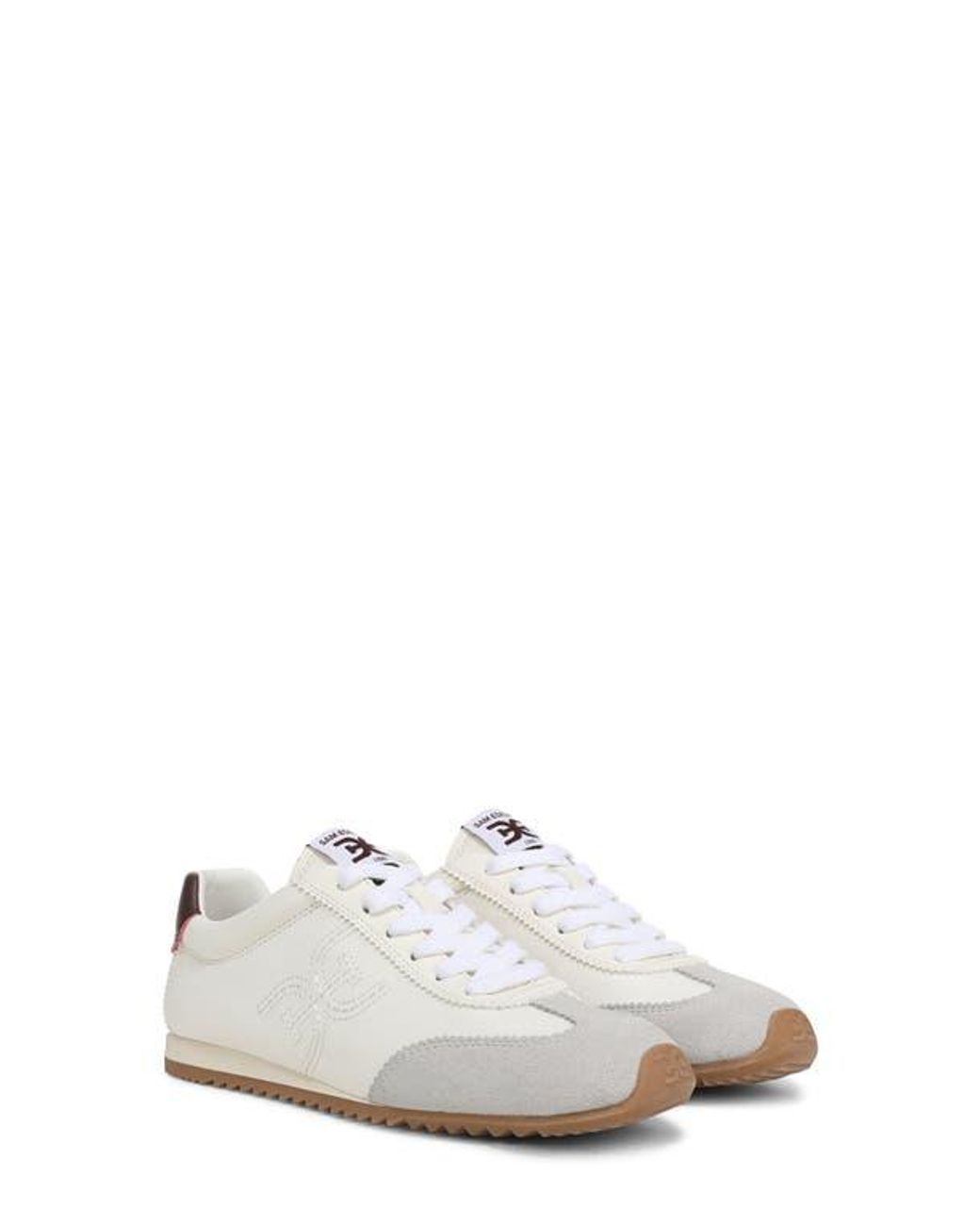 Sam Edelman White Isella 2 Lace-up Sneakers