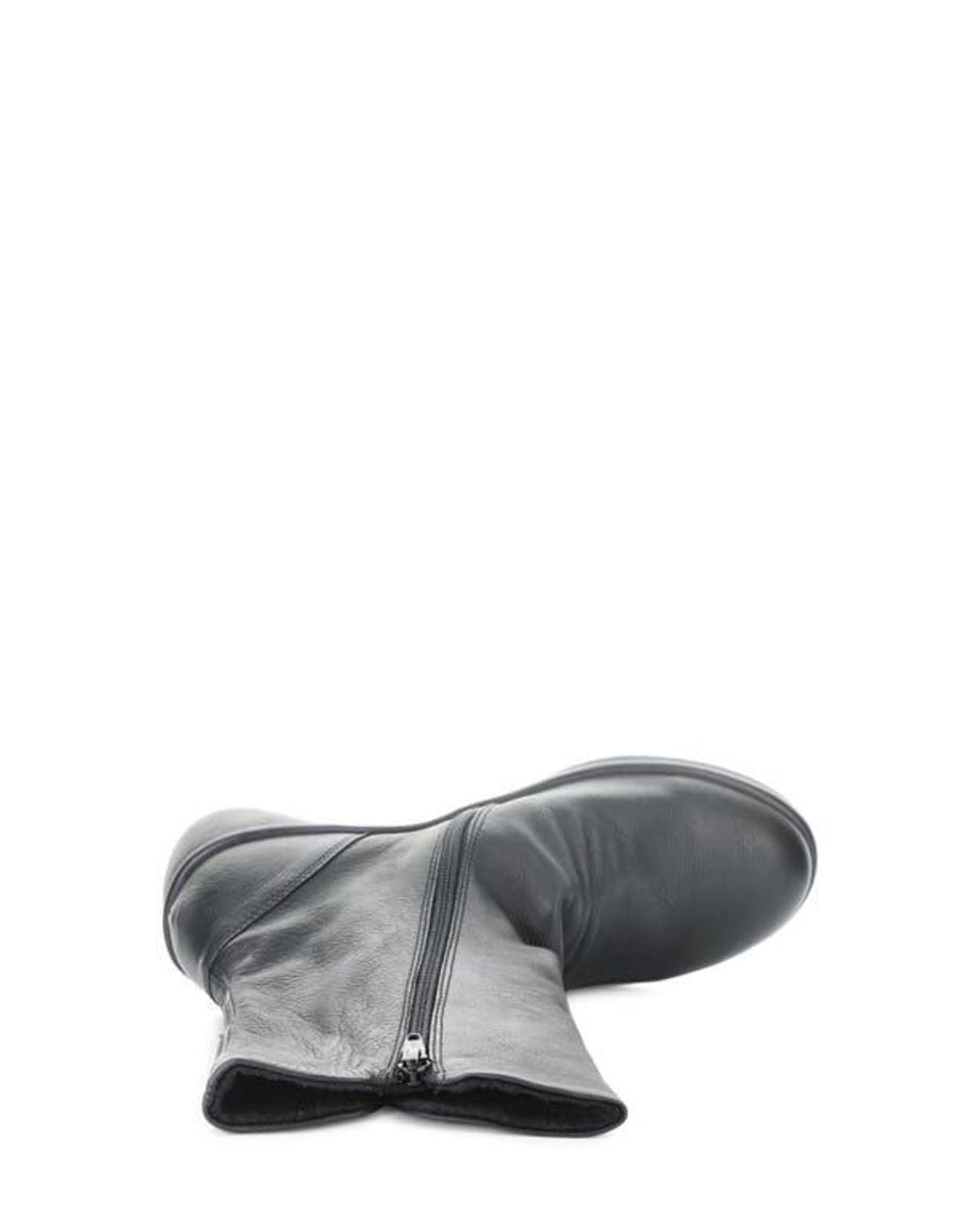 Softinos Black Rott Wedge Boot