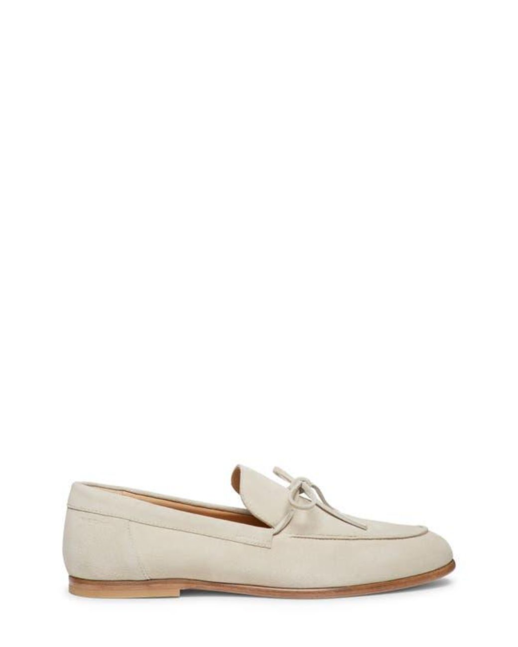 Stuart Weitzman White Bennett Loafer for men