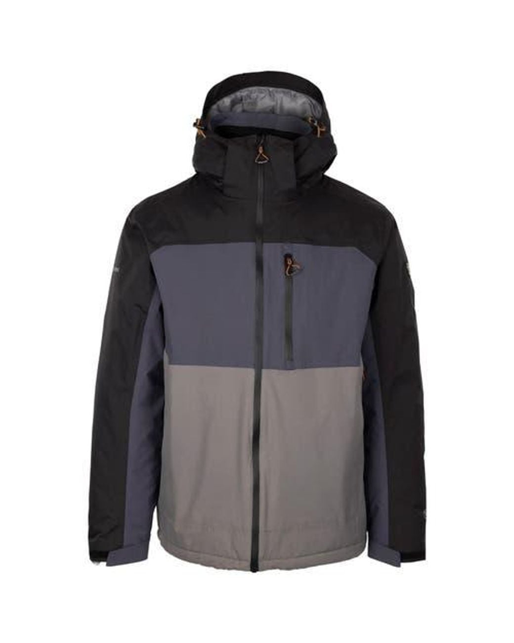 Trespass Black Dulverton Padded Jacket for men