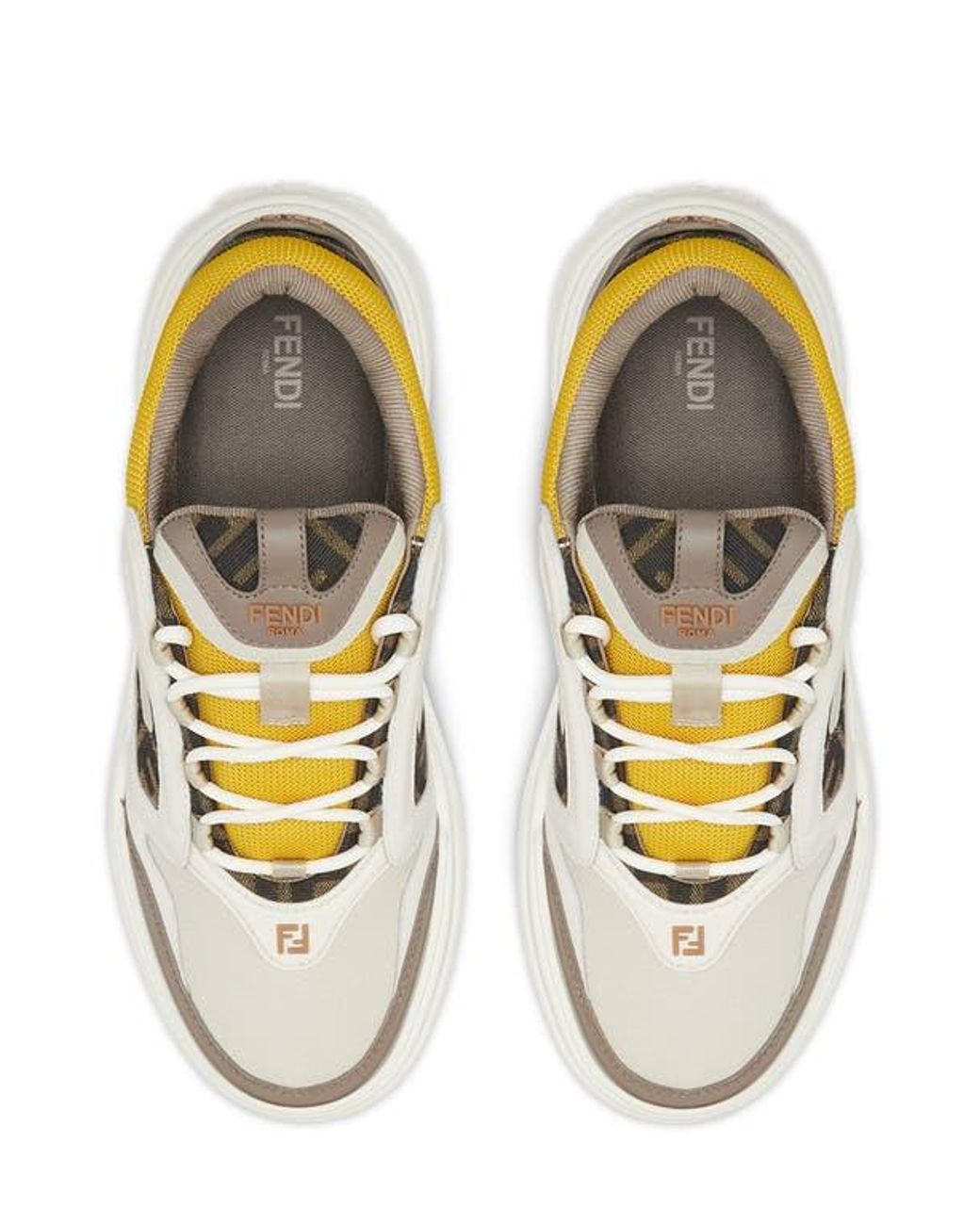 Fendi White Force Sneaker for men