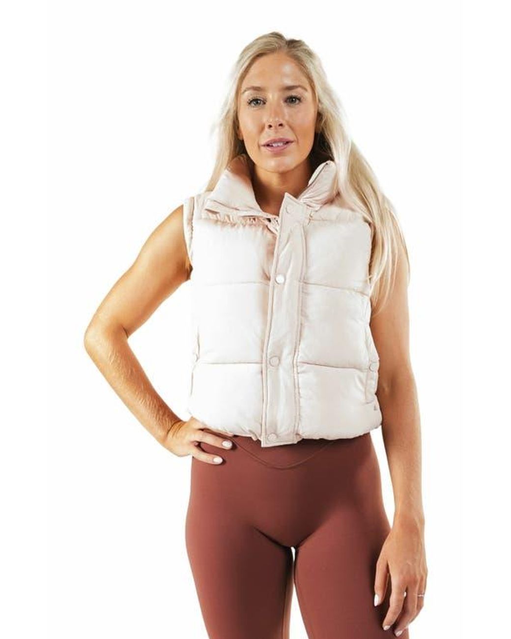 Vitaly Pink Convertible Puffer