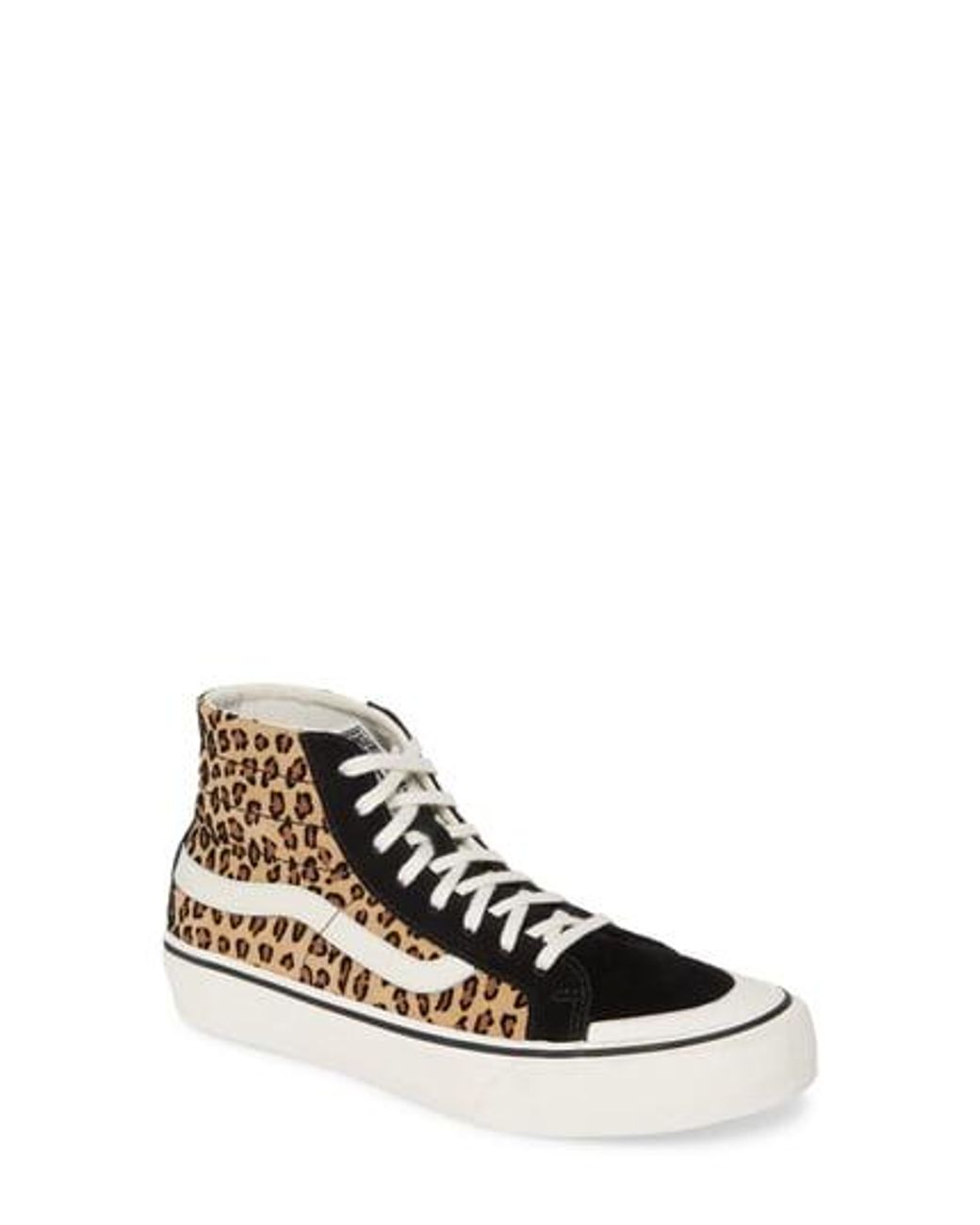 vans leopard noir paillette