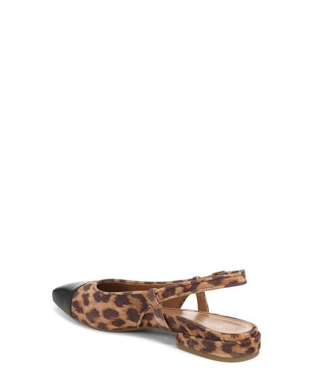 Vionic Brown Petaluma Slingback Flat