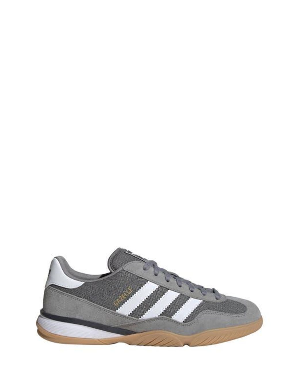 adidas gazelle silver green womens Adidas Gazelle Spikeless Golf Shoes Grey Two/White – Golf Discount main image 1