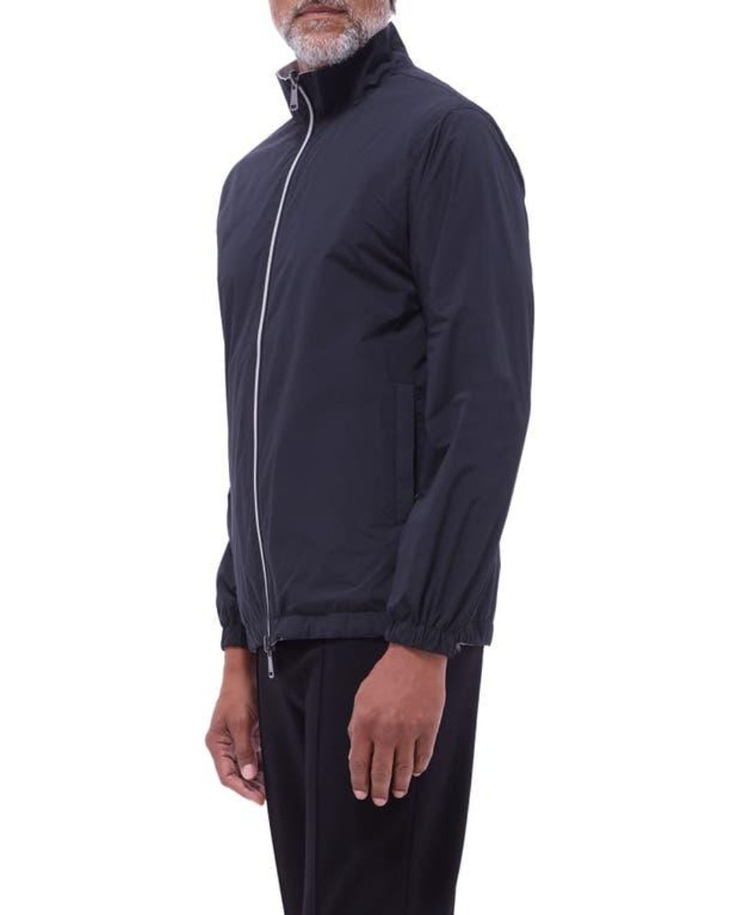 Bugatchi Blue Reversible Jacket for men