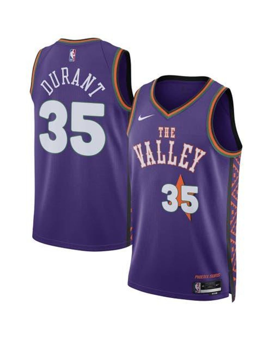 Nike Kevin Durant Phoenix Suns 2024/25 Swingman Player Jersey in Purple