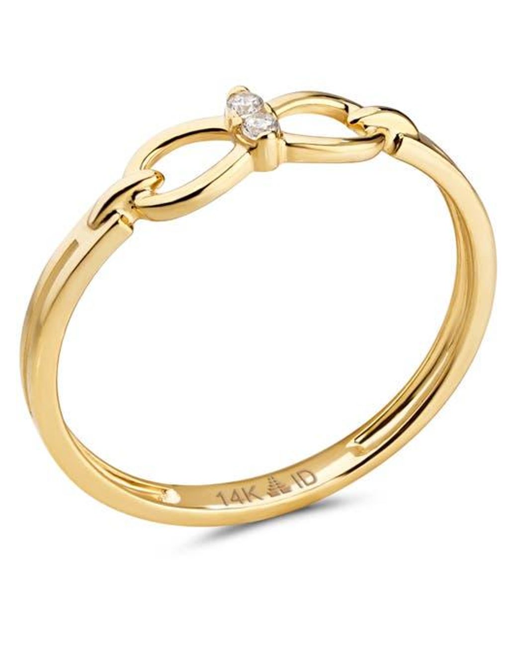 DEVATA Metallic Infinity Ring