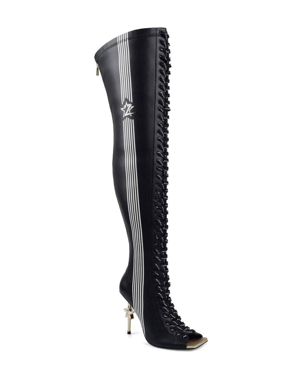 Zigi Black Champ Over The Knee Boot