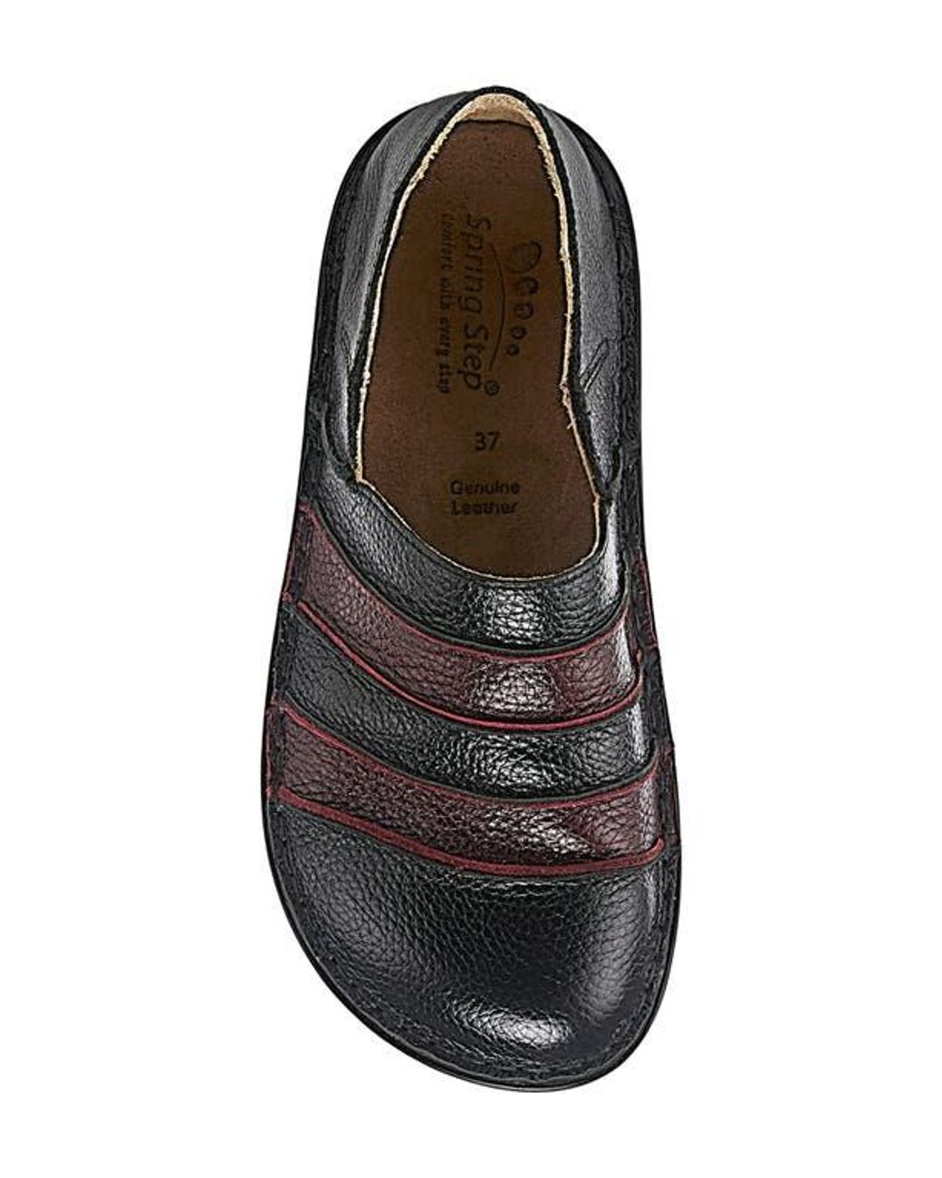 Spring Step Gray Firefly Wedge Loafer