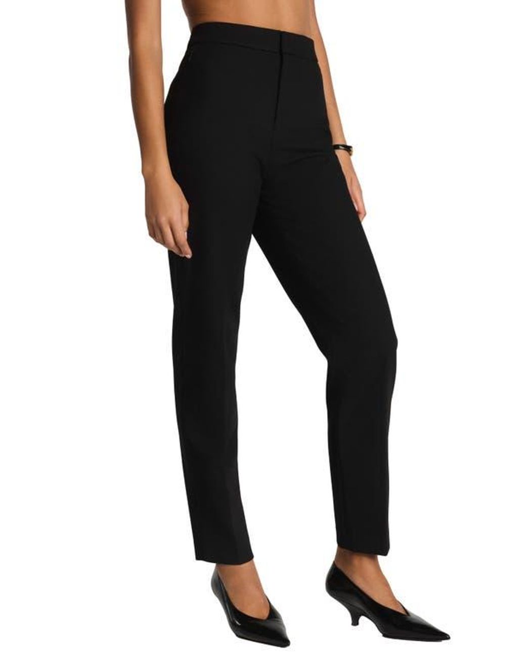 Spanx Black Spanxsupersmooth Slim Ankle Pants