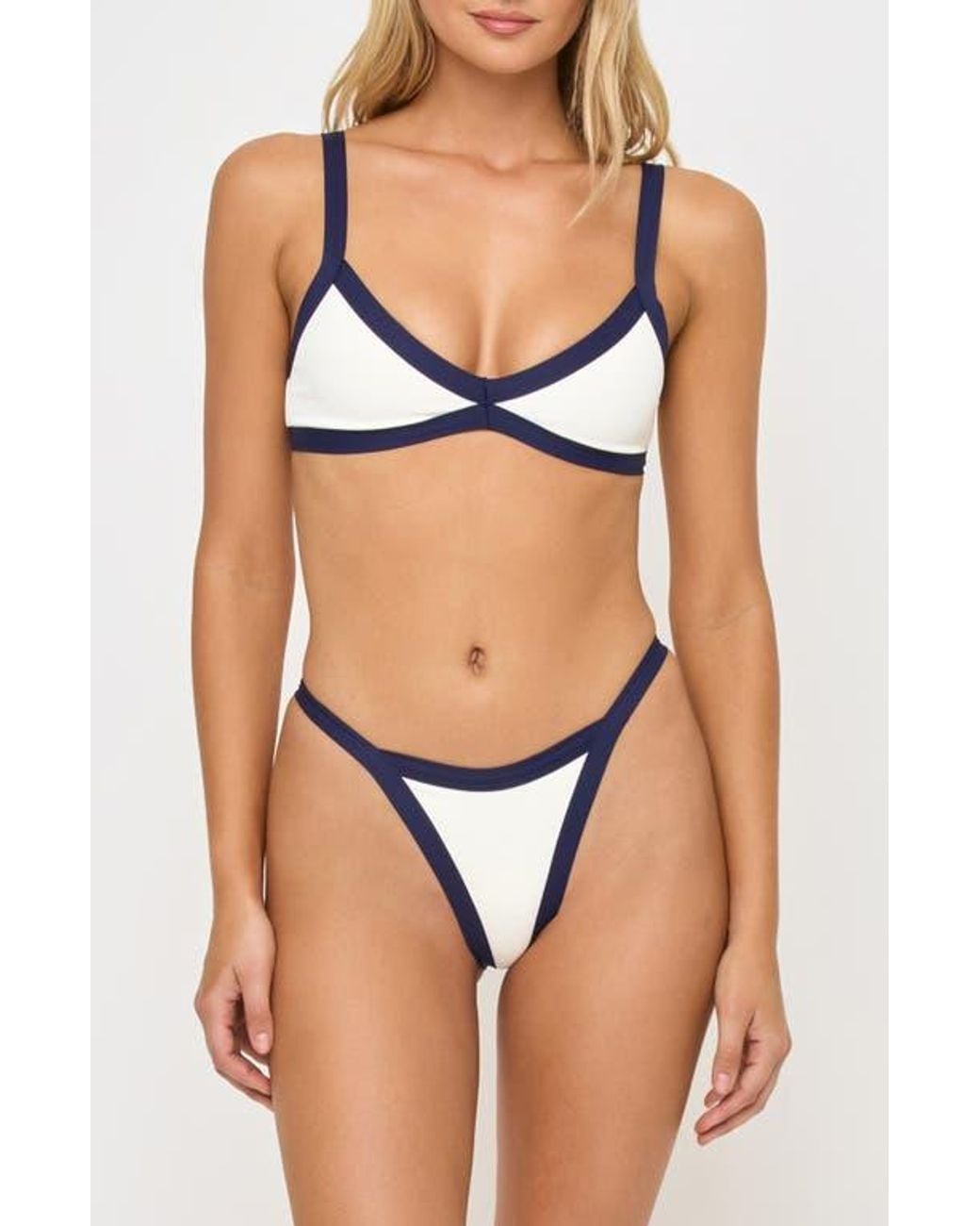 LSPACE Pink Mackenzie Bitsy Bikini Bottoms