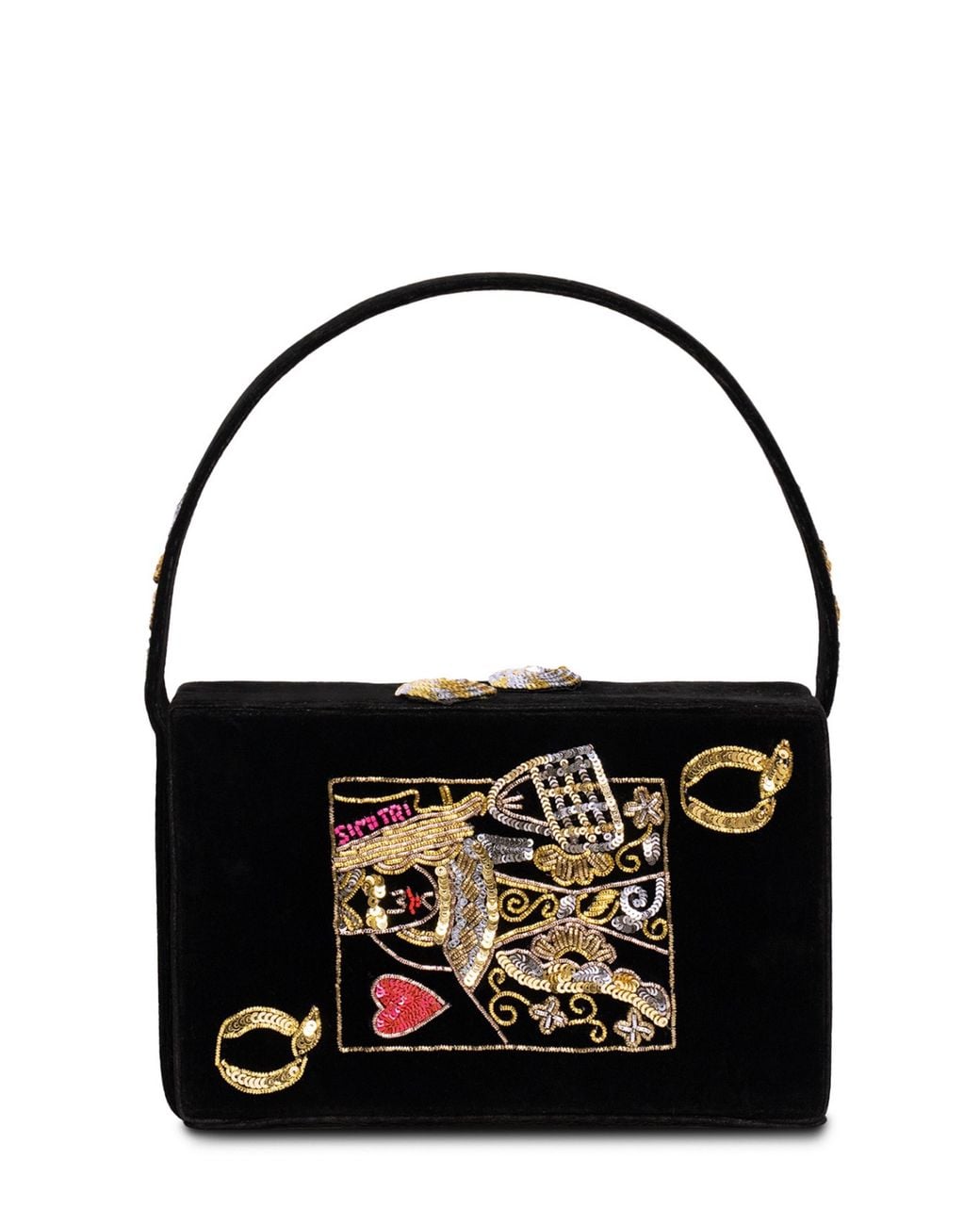 Simitri Black Poker Bag