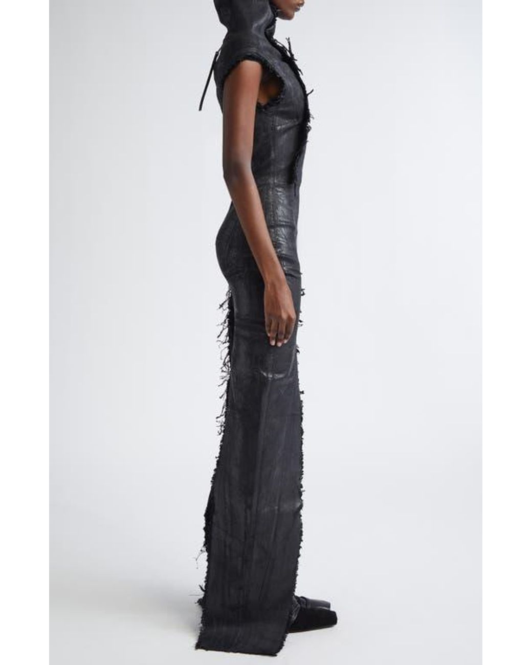 black denim maxi dress Modern Muslim Women's Relaxed Denim Maxi Dress main image 0