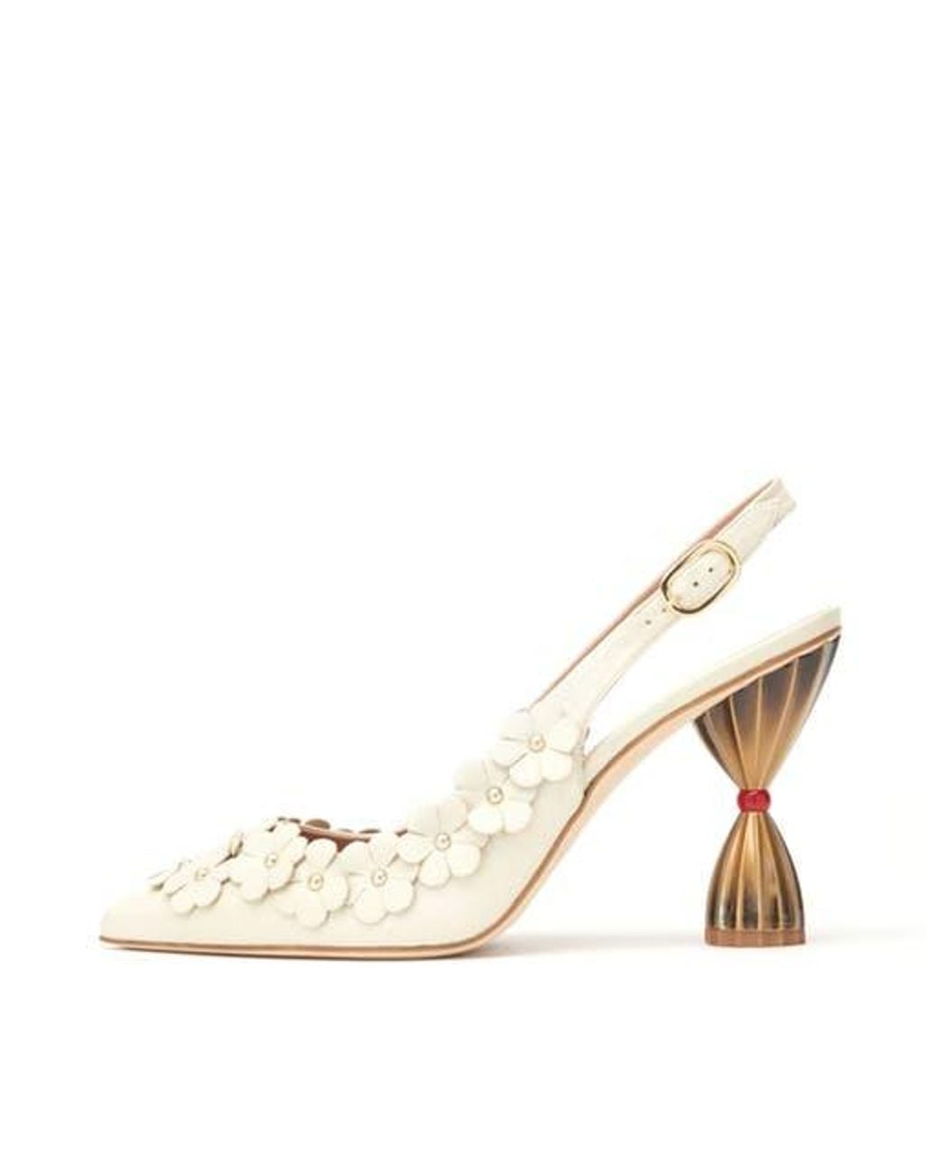 INOLA OJÉN Natural Flore Slingback