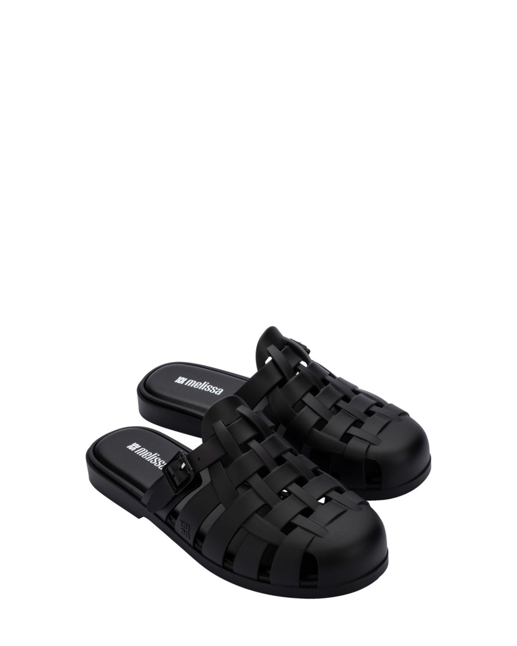 Melissa Black Possession Mule
