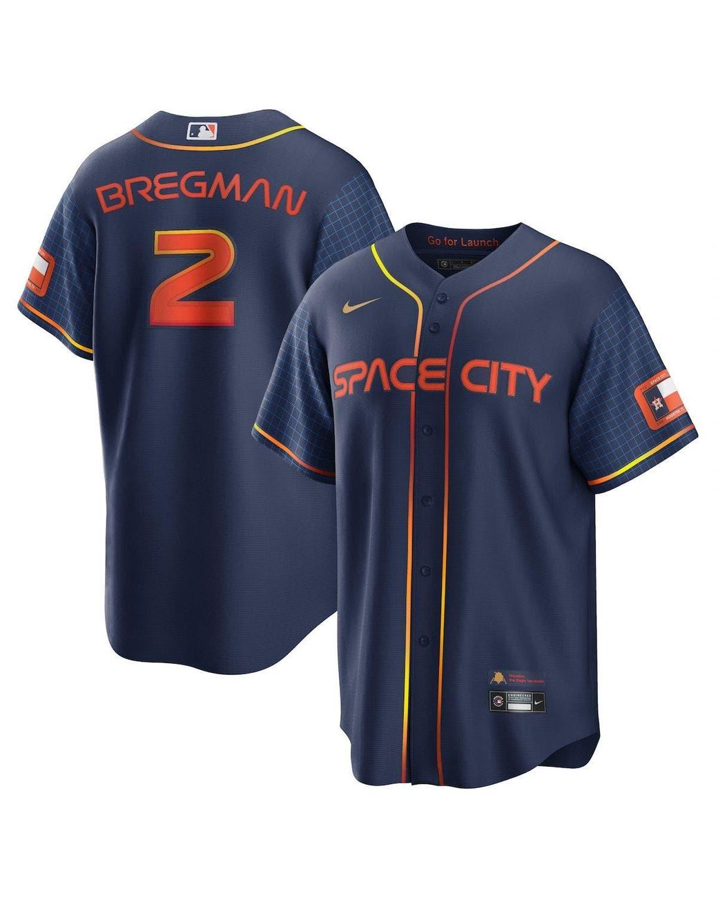 Nike Alex Bregman Houston Astros 2022 City Connect Replica Player