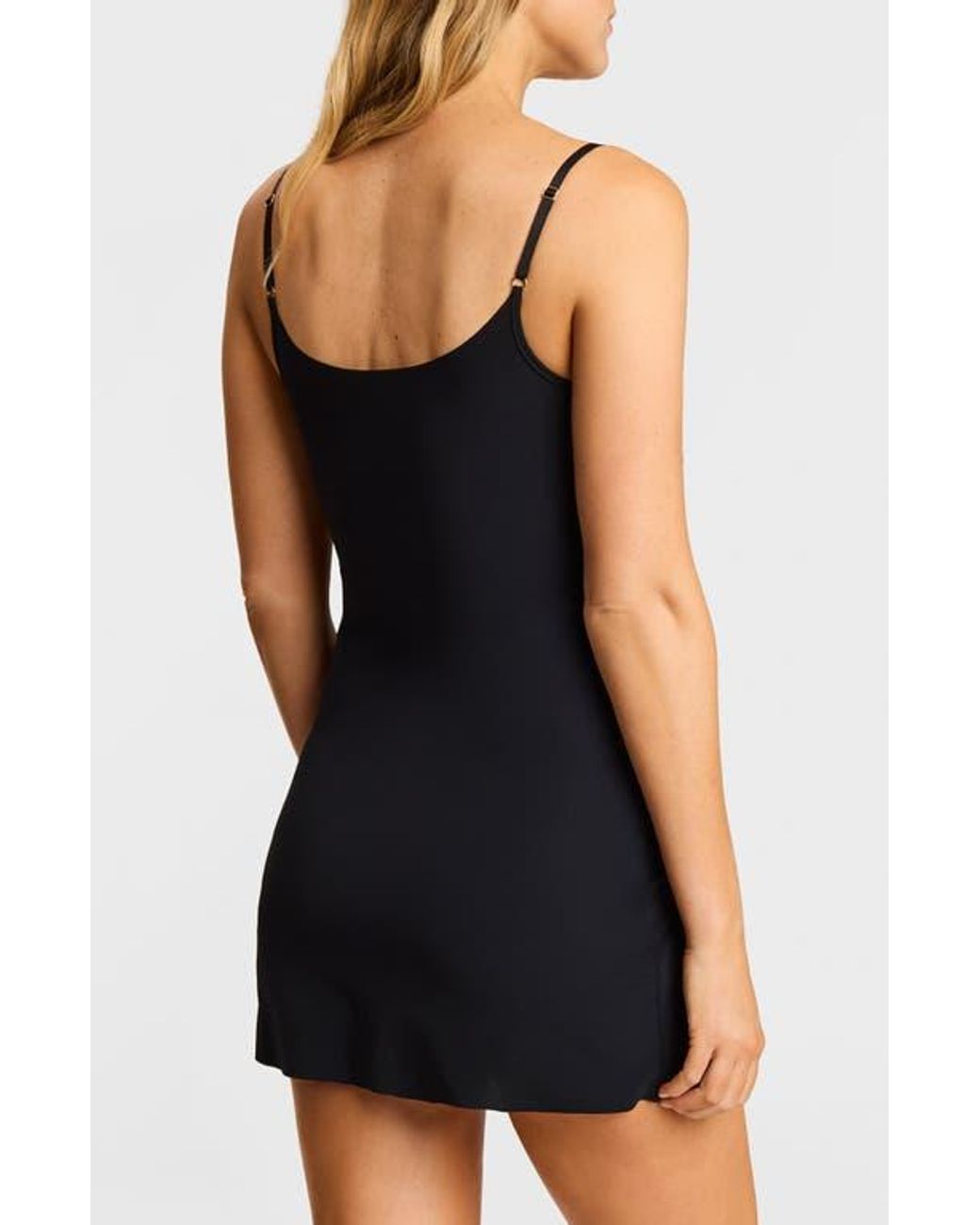 Commando Black Classic Mini Cami Slip