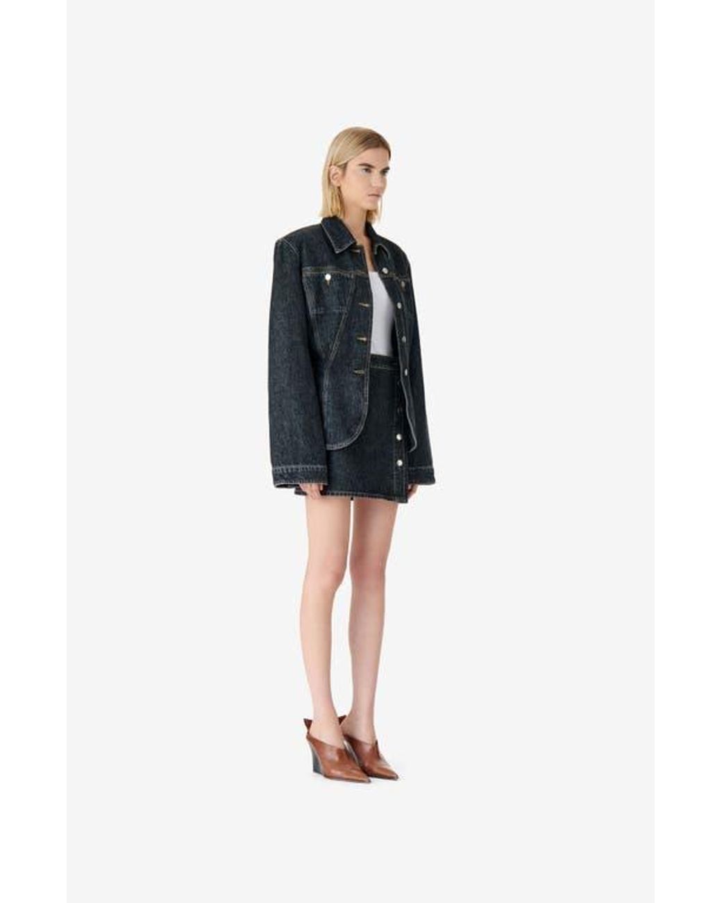 IRO Blue Iloan Denim Jacket