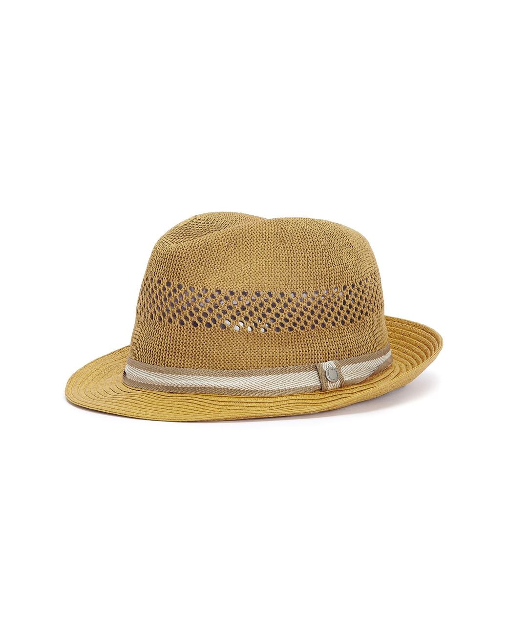 Barbour Natural Craster Trilby Hat for men