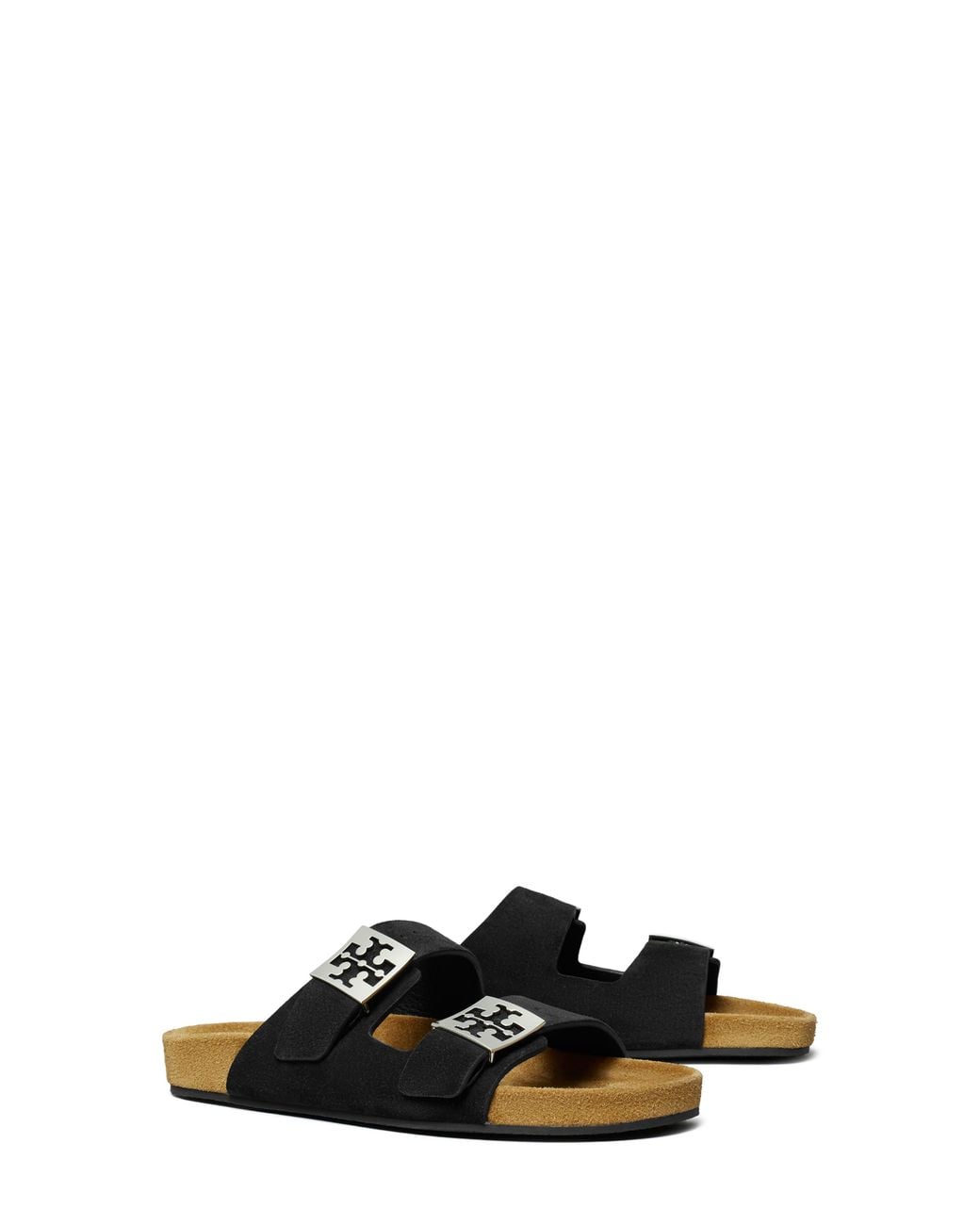Tory Burch Black Mellow Slide Sandal