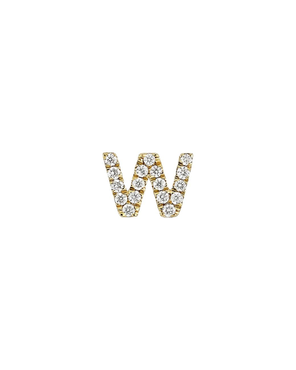 Bony Levy Multicolor Icon Diamond Initial Single Stud Earring (Nordstrom Exclusive)