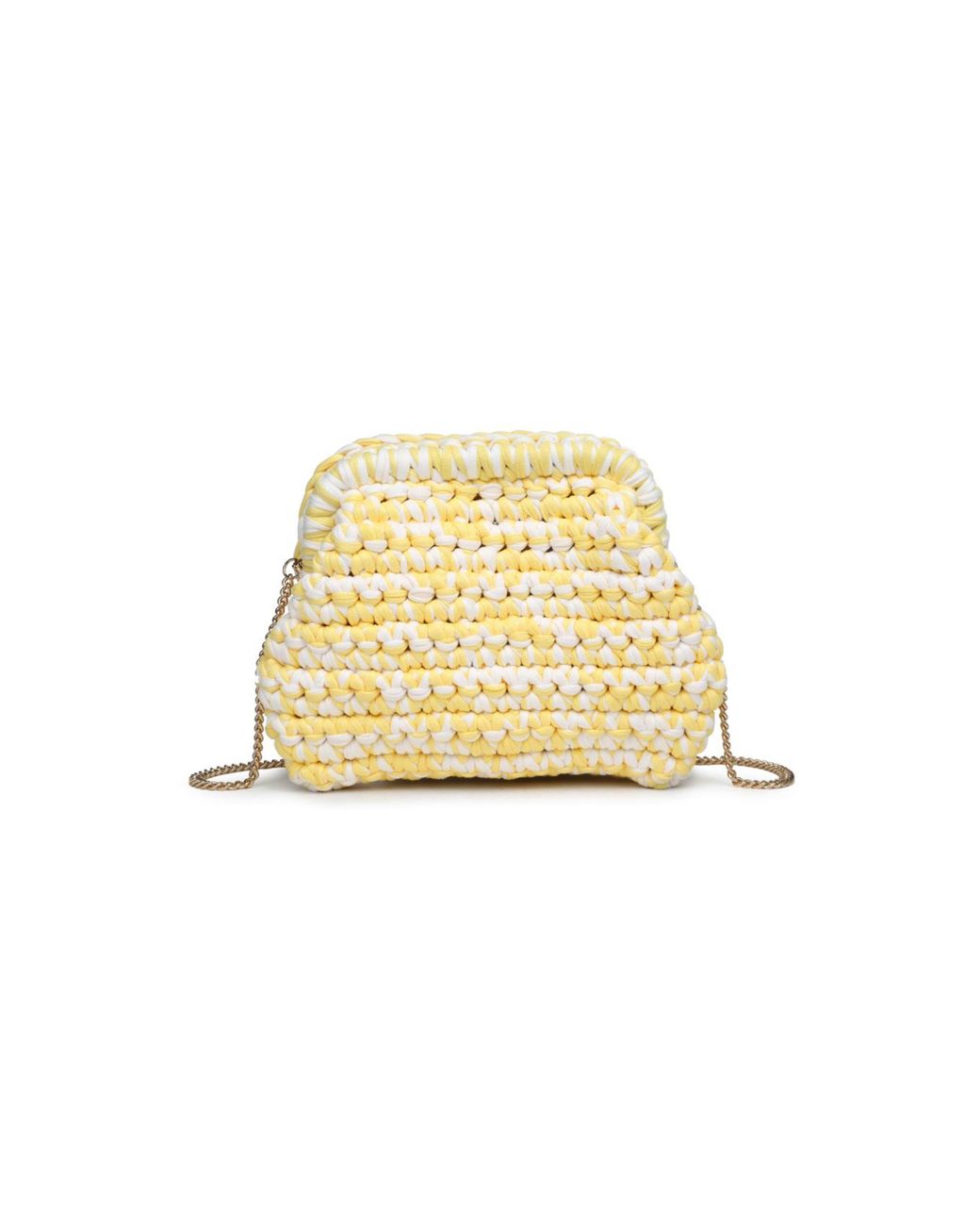 Moda Luxe Metallic Raya Clutch