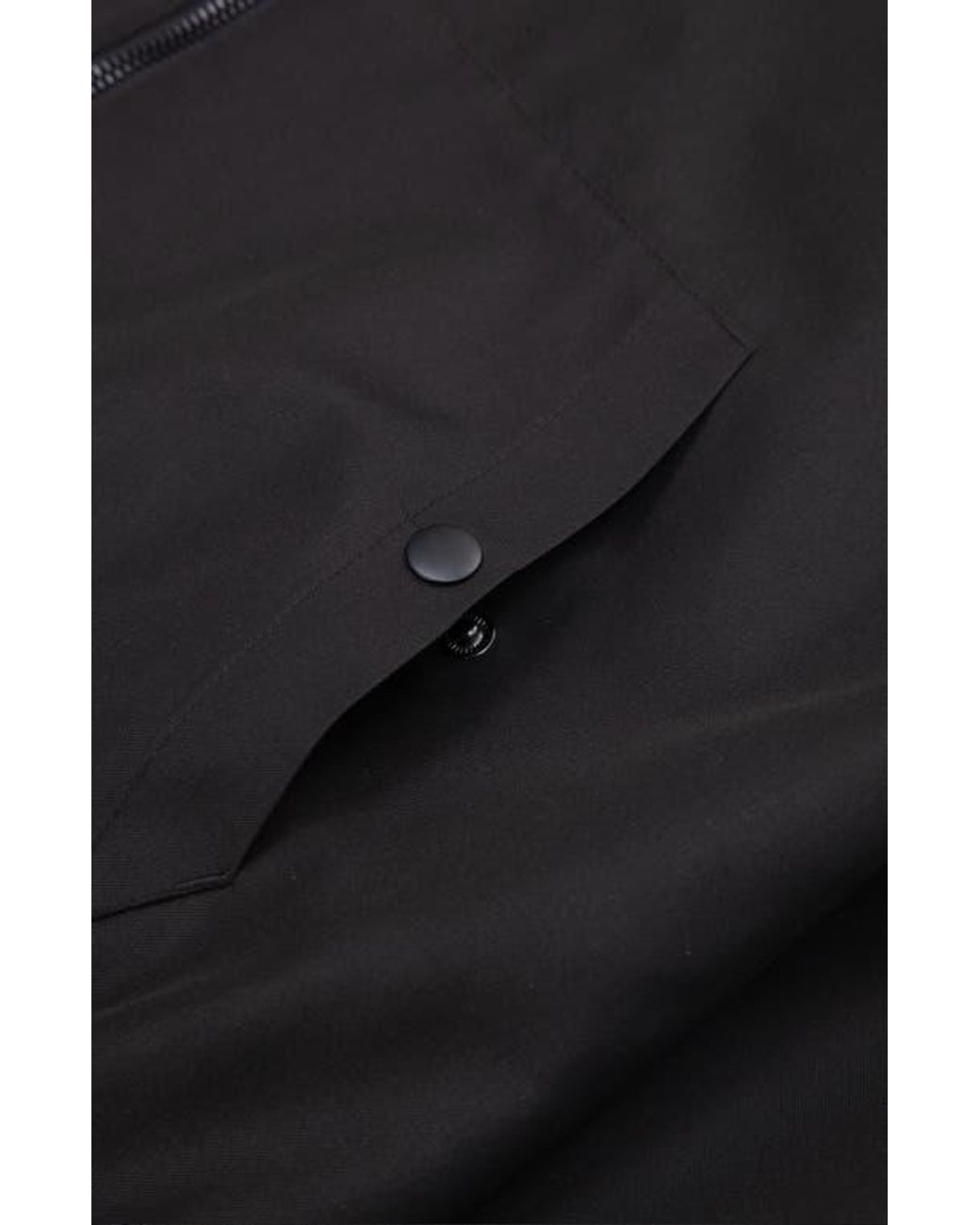 Rokka&Rolla Black Classic Full Zip Bomber Jacket for men