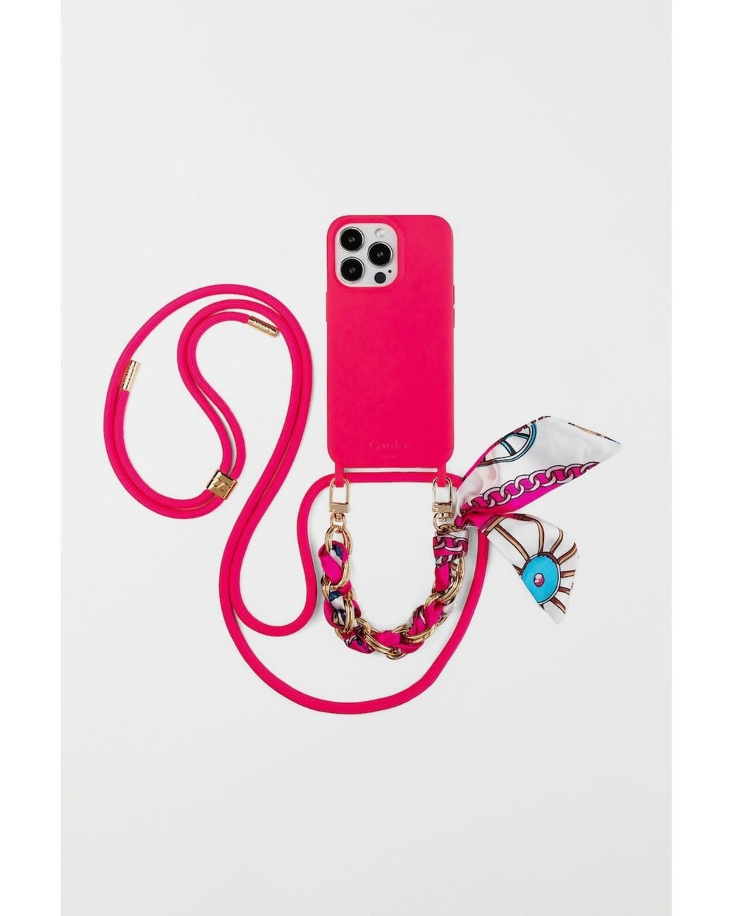 Cordée Cases Pink Lima Phone Strap Set