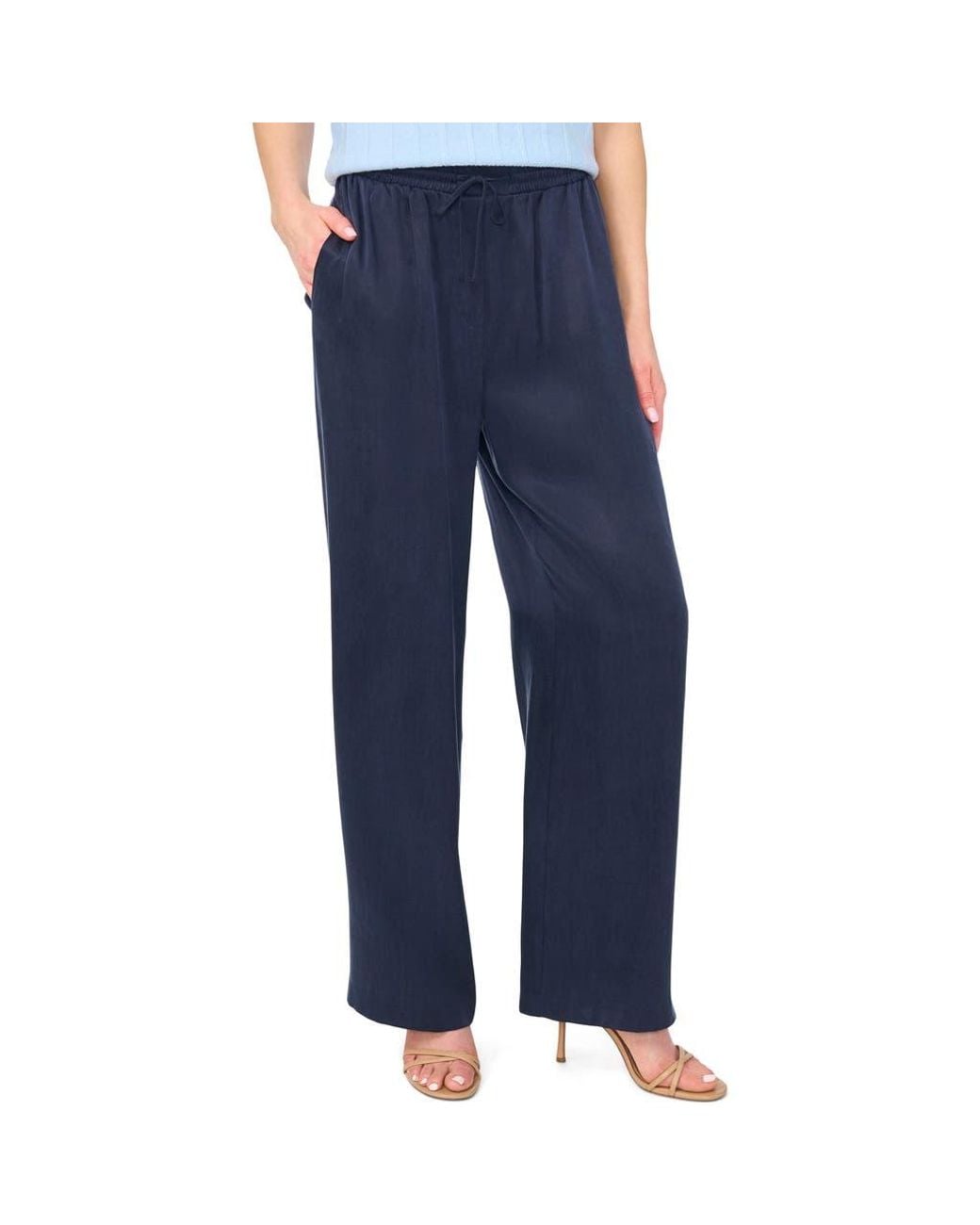 Halogen® Blue Drawstring Pants