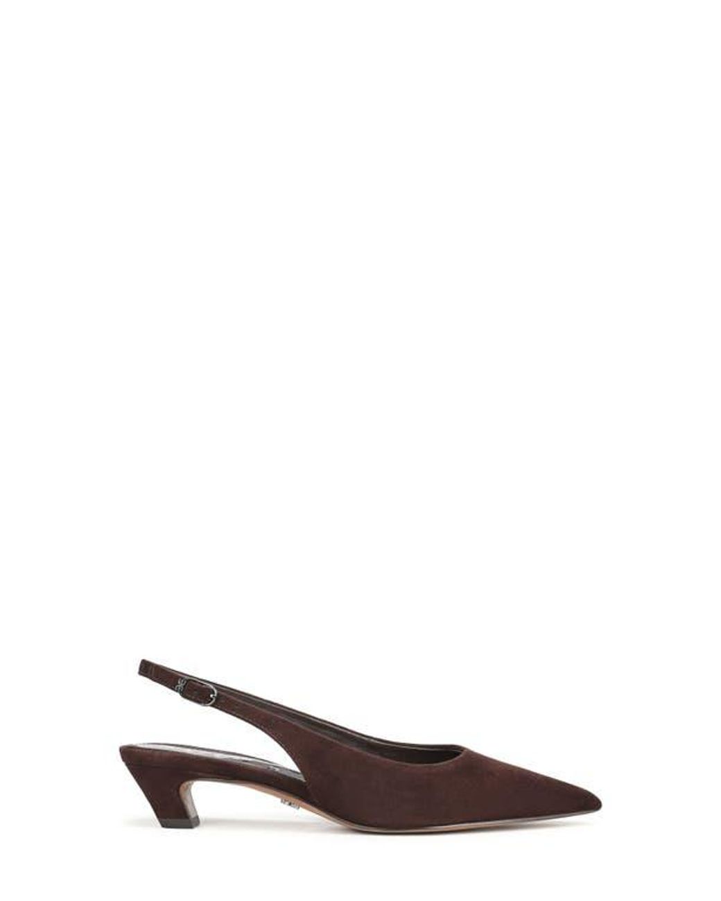 Sam Edelman Brown Finch Slingback Pointed Toe Pump