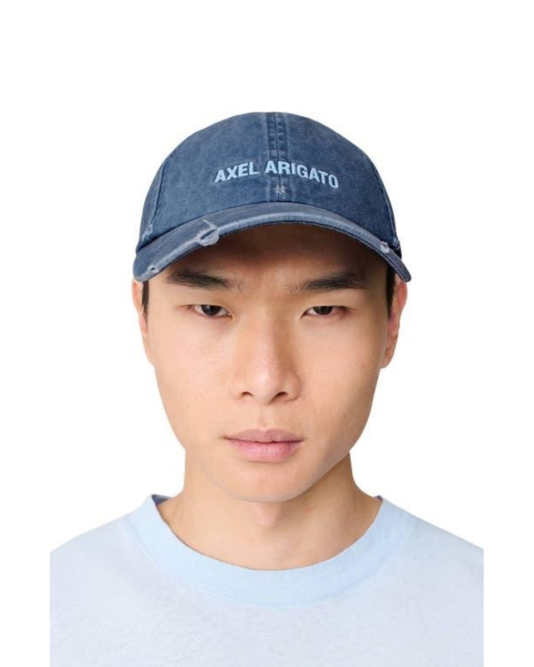 Axel Arigato Aa Logo Cap in Blue | Lyst