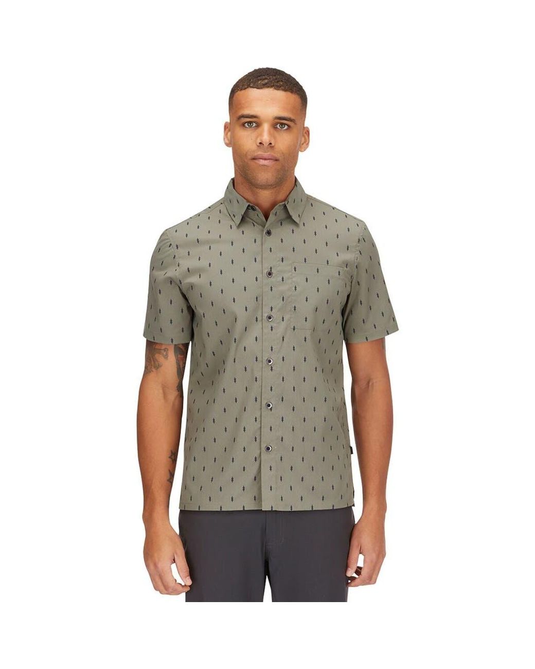 Rab Gray Offgrid Shirt for men