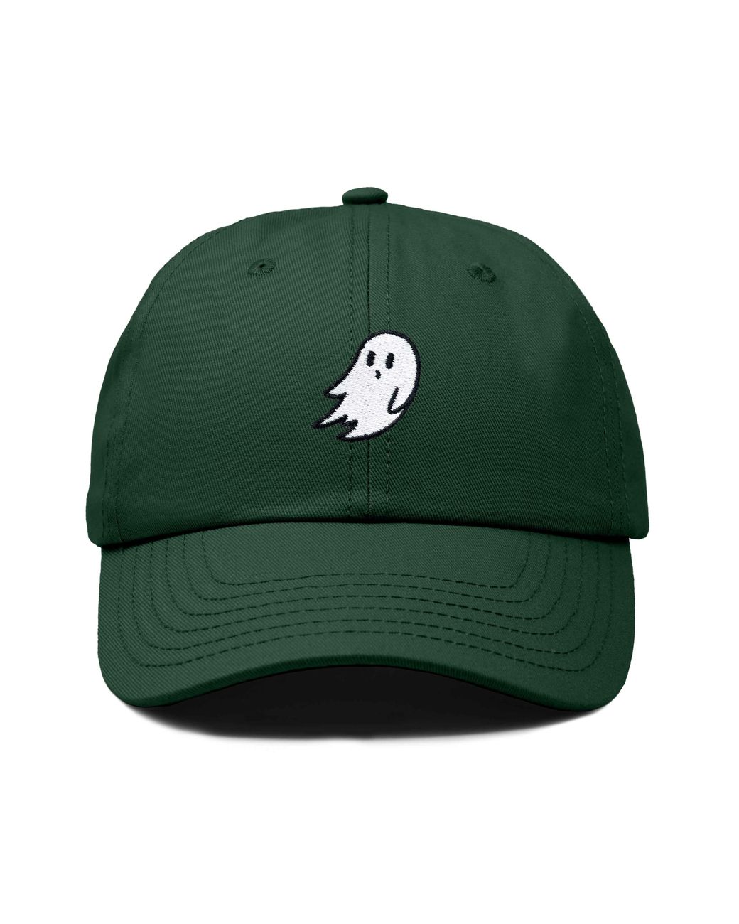 Alix Green Ghost Embroidered Low Crown Cap