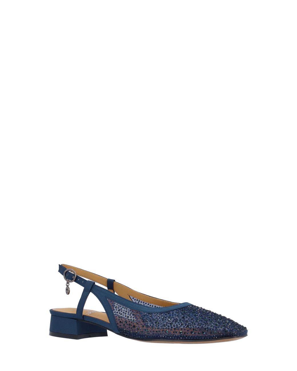 J. Reneé Blue Layton Slingback Flat