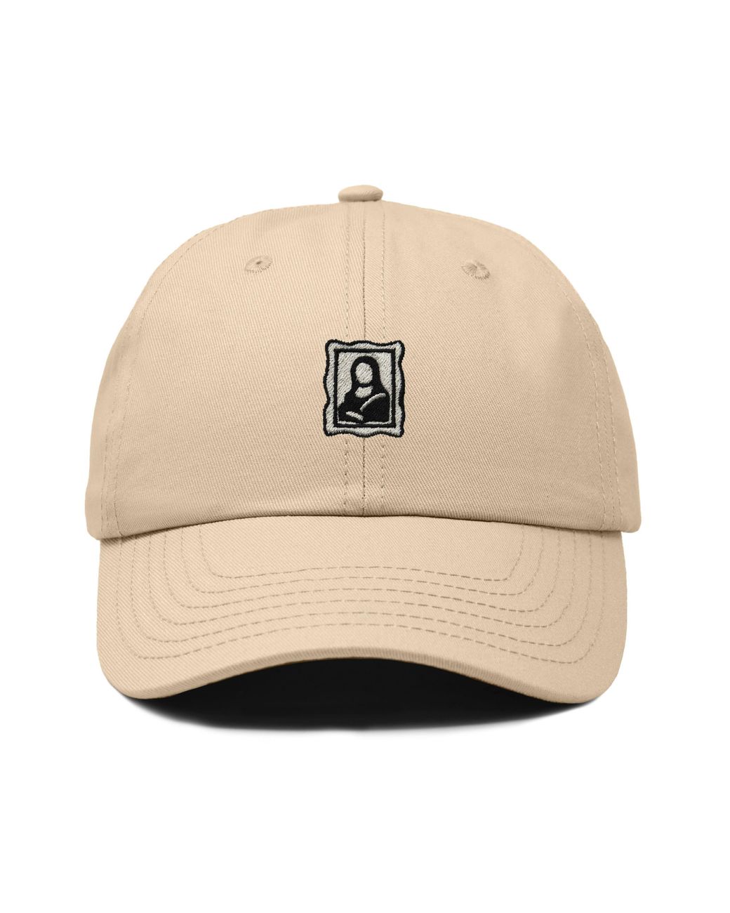 Alix Natural Frame Dad Cap