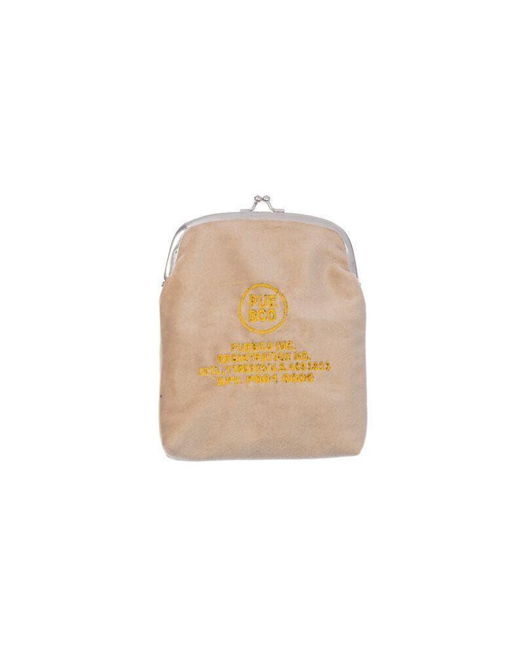 Puebco Natural Velvet Frame Pouch